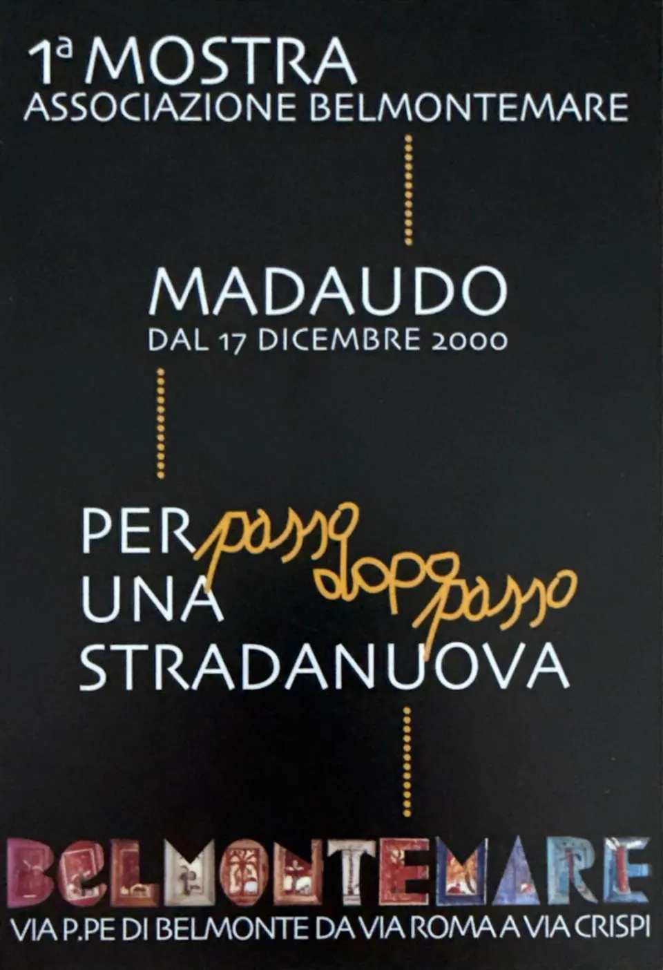 Madaudo: Per una strada nuova